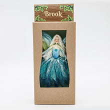 Load image into Gallery viewer, Brook the River Fairy – Posable Collectible Fairy with Magnetic Stand | Audley End Miniature Railway