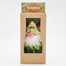 Load image into Gallery viewer, Delphine the Flower Fairy – Posable Collectible Fairy with Magnetic Stand | Audley End Miniature Railway