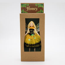 Load image into Gallery viewer, Honey the Bee Keeper Fairy – Posable Collectible Fairy with Magnetic Stand | AEMR