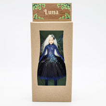 Load image into Gallery viewer, Luna the Nighttime Fairy – Posable Collectible Fairy with Magnetic Stand | Audley End Miniature Railway