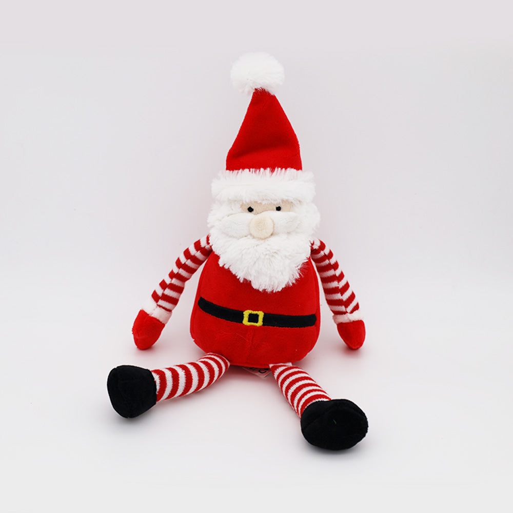 AEMR Stripey Leg Christmas Toy - Santa
