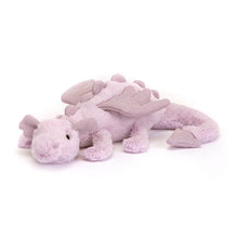 Load image into Gallery viewer, Lavender Dragon Little - Jellycat
