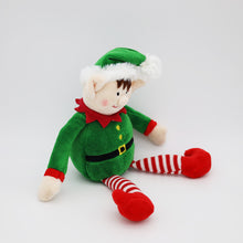 Load image into Gallery viewer, AEMR Stripey Leg Christmas Toy - Elf
