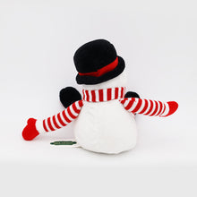 Load image into Gallery viewer, AEMR Stripey Leg Christmas Toy - Snowman
