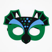 Load image into Gallery viewer, Dragon Cape &amp; Mask - Blue
